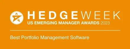 HedgeWeek US Emerging Manager Awards 2023 — Best Portfolio Management Software