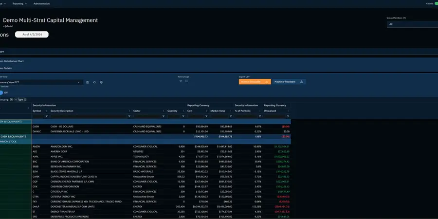 PortfolioShop dashboard preview panel