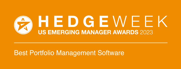 HedgeWeek US Emerging Manager Awards 2023, Best Portfolio Management Software